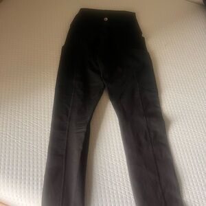 Black High-Waisted Leggings